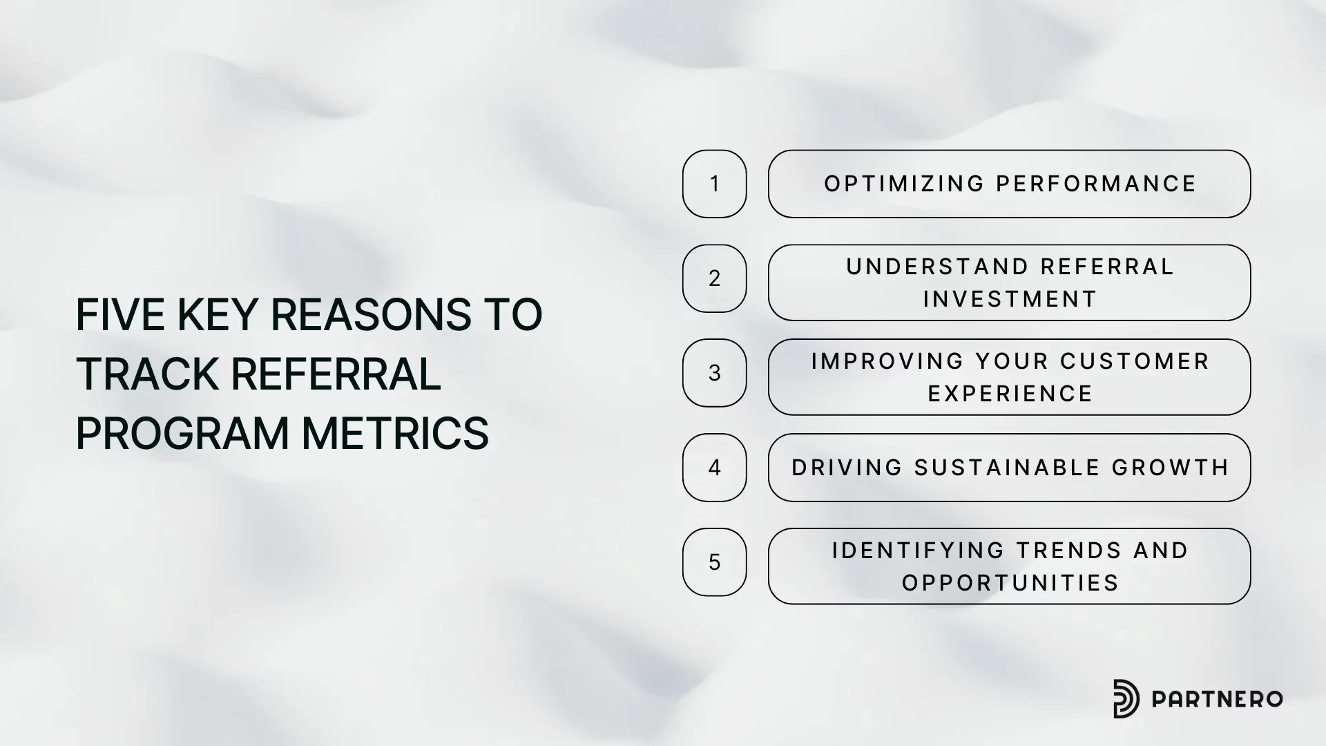 five reasons to track referral program metrics