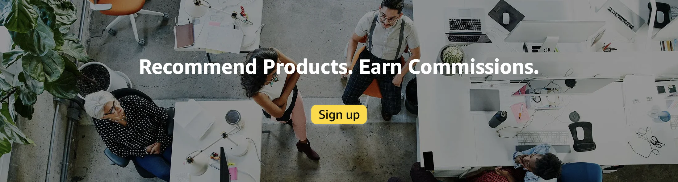 amazon's affiliate program hero image, one of the 20 winning affiliate marketing programs in 2024