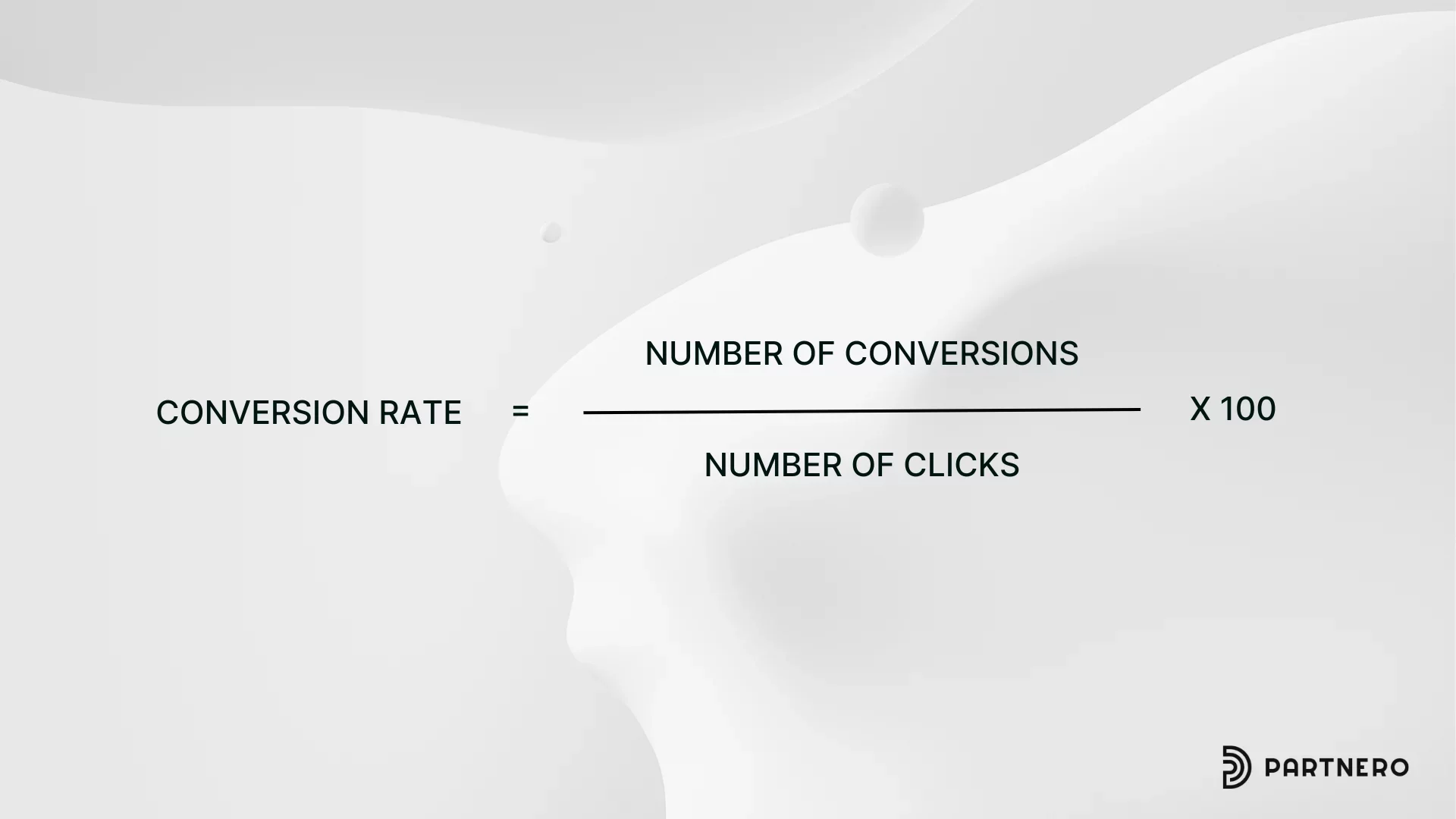 Conversion rate formula, an affiliate marketing benchmark and KPI