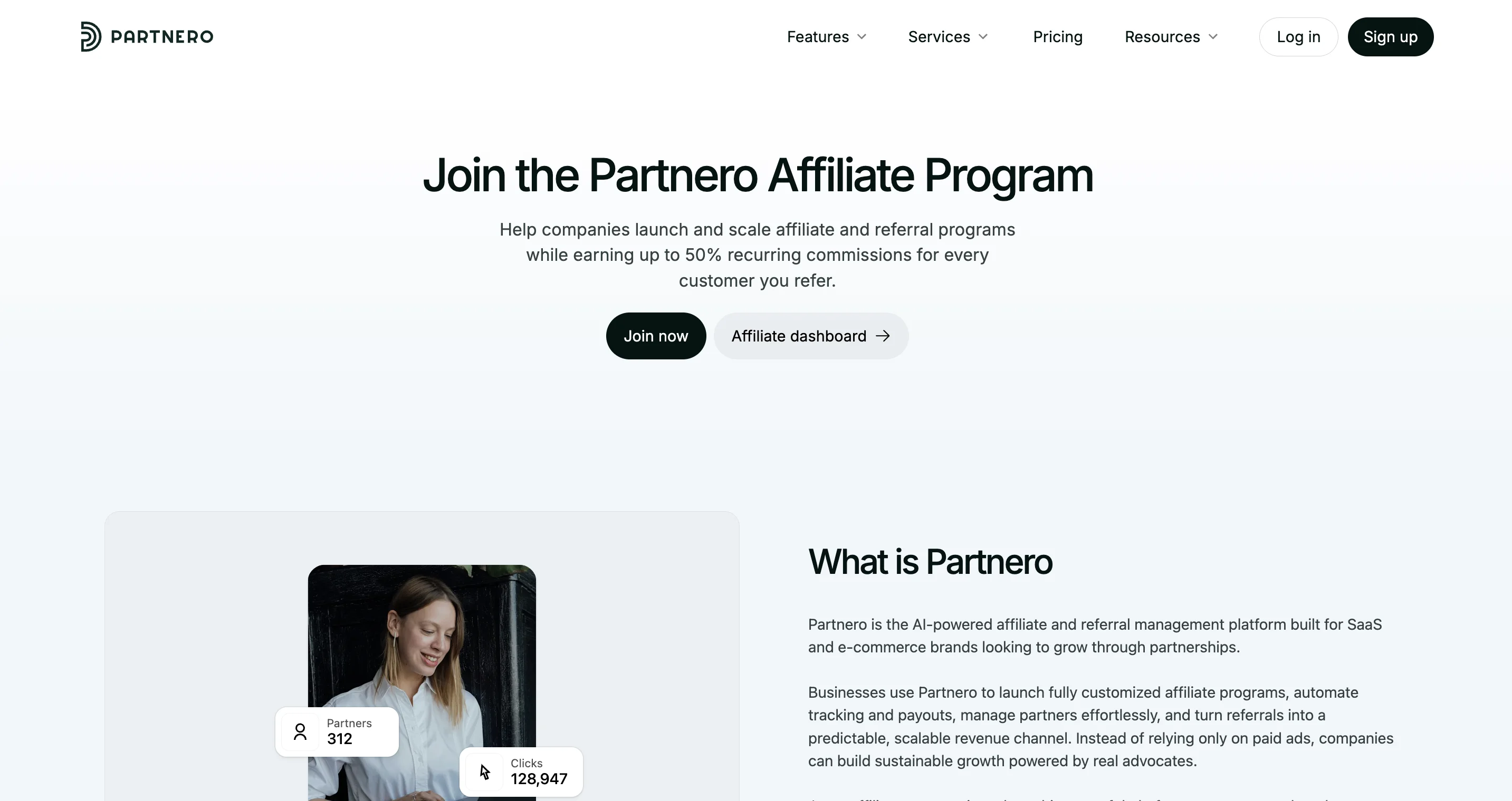 Partnero affiliate program
