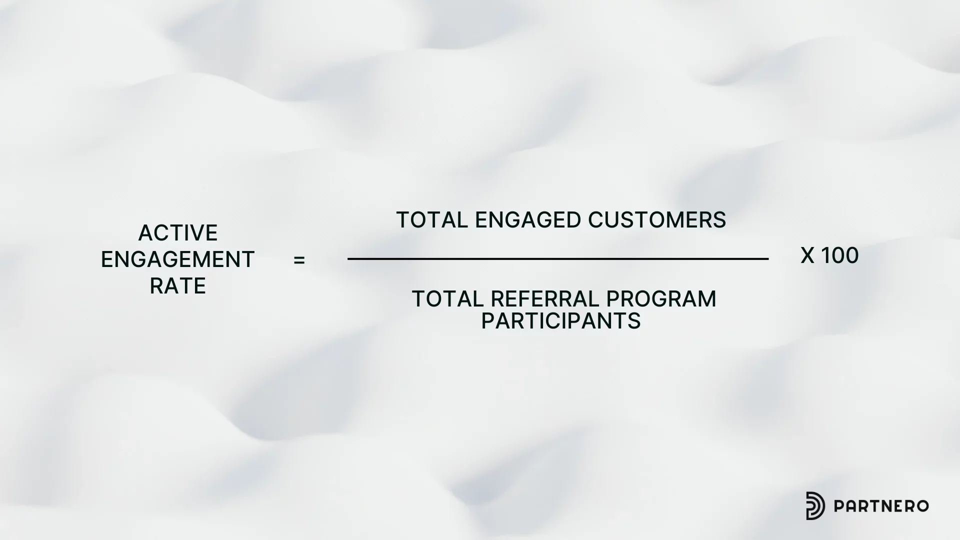 Active Engagement Rate formula